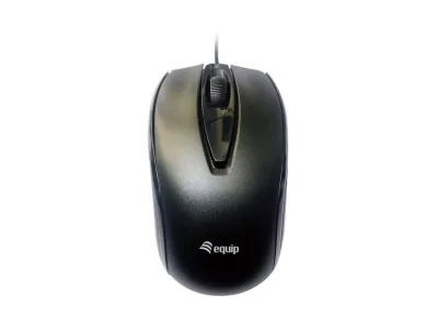 Equip Compact Mouse Mouse Ottico USB-C Amdidestro 1.200 DPI Nero