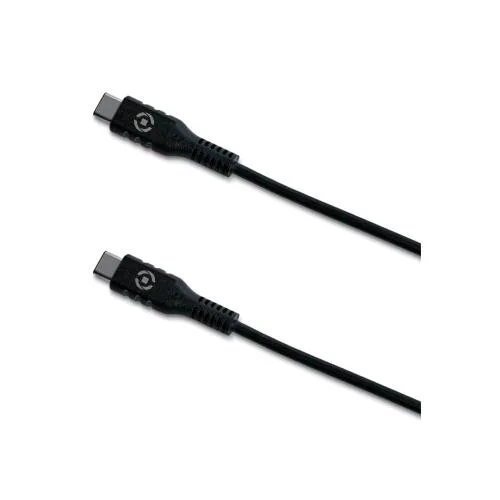 Celly Cavo Ricarica/Dati USB 2 x M USB Tipo C Power Delivery 1 m Nero