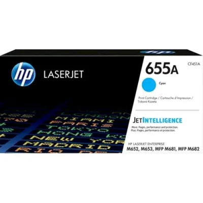HP 655A Toner 10.500 Pag Ciano