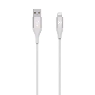 Celly Cavo USB a Lightning 2.4A 1.5m Bianco