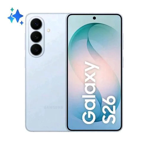 Samsung S942 Galaxy S26 ai 5G Dual SIM 6.3" Octa Core 256GB RAM 12GB 5G WIND3 SKY Blue