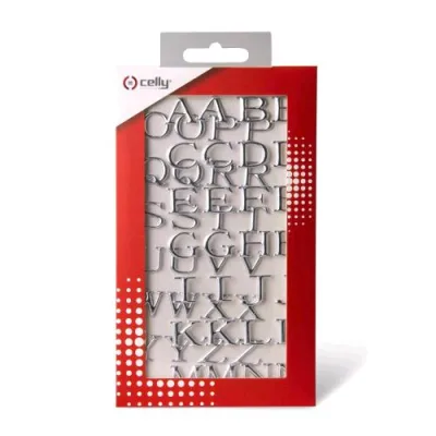 Celly Stickers 3D 52 Lettere Silver