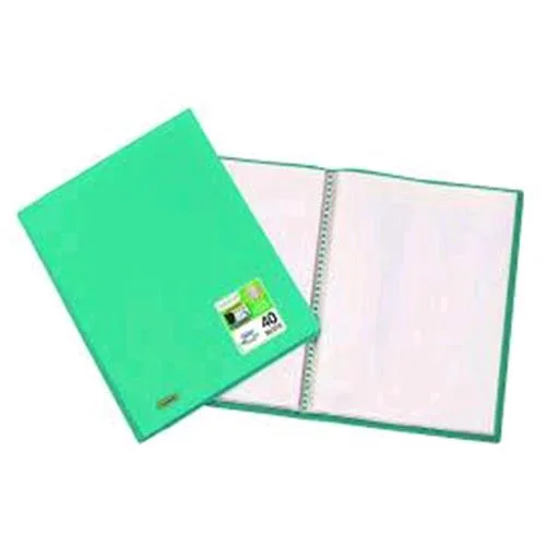 Favorit Portalistini in PP 220X300MM A4 40 Buste Col. Verde