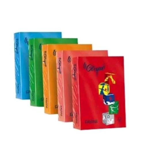 Cartotecnica Favini le Cirque Forti Risma da 250 Fogli 160 g 21 x 29.7 cm A4 Rosso Scarlatto