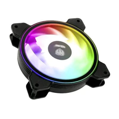 Kolink Umbra Void ARGB Ventola ARGB PWM 120mm Cuscinetto Idraulico Tamponi Antivibranti Black