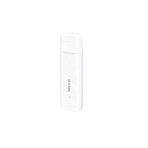 D-Link DWM-222W Adattatore 4G LTE Modem Cellulare Wireless - 4G LTE USB-A 2.0 Wi-Fi 6 150 Mbps Bianco