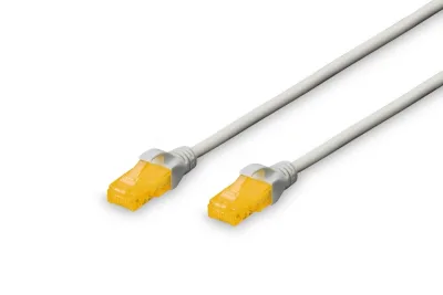 Digitus Cavo di Rete CAT.6A U/UTP Lshf Non Schermato 5 m Grigio