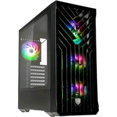 Kolink Unity Cascade ARGB Case Midi Tower e-ATX/ATX/Matx/Minitx Nero