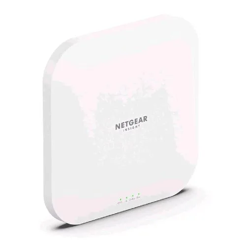 Netgear WAX620-100EUS Access Point Wi-Fi 6 3600 Mbit/S Dual Band Access Point POE Porta LAN Ethernet da 2.5G Gestione Remota Bianco