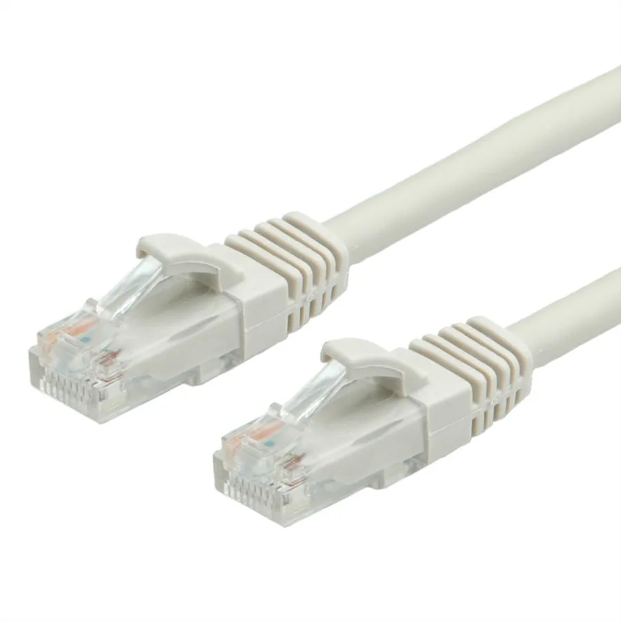 CAVO RETE UTP CAT.6 1,5MT LSOH GRIGIO HALOGEN FREE NO SCHERMATO