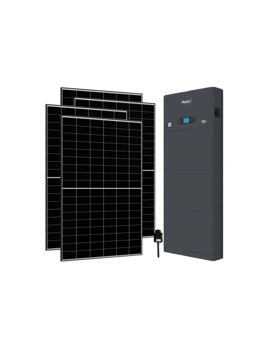 Kit fotovoltaico monofase 5700W inverter 5kW All in one batteria al litio 5.12kWh HV ZBT 5K Zucchetti
