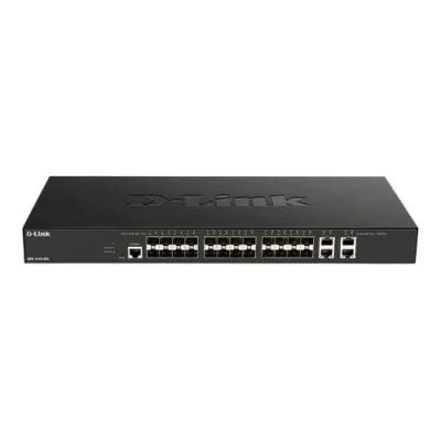 D-Link DXS-1210-28S SWITCH GESTITO L3 24 x 10GBase-X + 4 x 10Gb Ethernet MONTABILE A RACK
