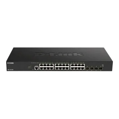 D-Link DXS-1210-28T SWITCH GESTITO 10G 24 x 10GBase-T + 4 x 25 Gigabit SFP28