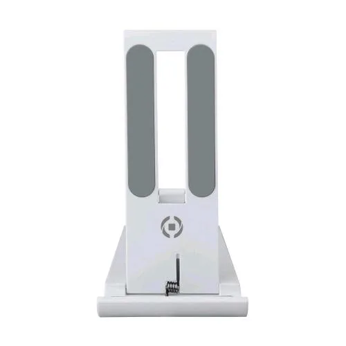 Celly Swcolordesk Supporto da Scrivania per Smartphone fino a 7" in Plastica Bianco