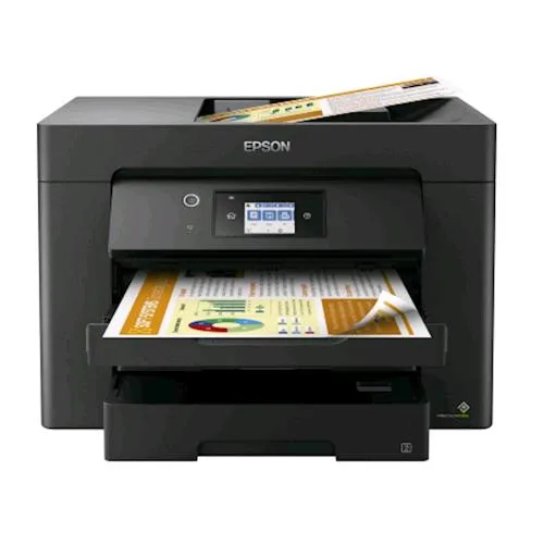 Epson Workforce WF-7830DTWF Stampante Multifunzione Ink Jet a Colori A3 Wi-Fi Fax Adf Duplex USB LAN 32 PPM