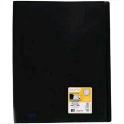 Favorit Portalistini in PP 220X300MM A4 80 Buste Col. Nero