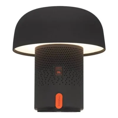 Kooduu Sensa Play BY JBL Lampada LED da Tavolo Ricaricabile Speaker Bluetooth JBL Antracite