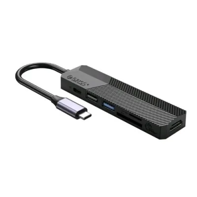Orico MDK-6P Docking Station Type-C To USB-A 3.0 USB-A 2.0 HDMI 4K Sd&Tf USB-C 3.1 Grigio