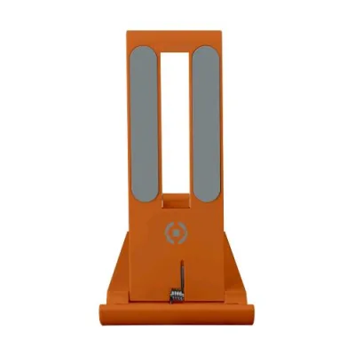 Celly Swcolordesk Supporto da Scrivania per Smartphone fino a 7" in Plastica Rosso
