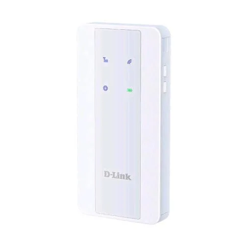 D-Link F518 5G Hotspot Mobile 5G NR AX1800 Wi-Fi 6 Dual Band Router 5G Portatile con Funzione Power Bank 8.000mAh Sicurezza WPA3 fino a 16 Dispositivi Bianco