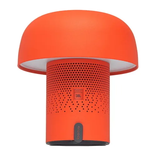 Kooduu Sensa Play BY JBL Lampada LED da Tavolo Ricaricabile Speaker Bluetooth JBL Orange