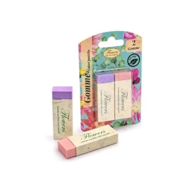 Pigna Flowers Gome per Cancellare Colori Pastello Conf 2 Pz.