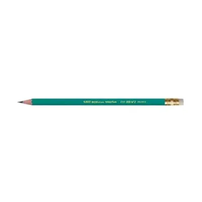 BIC Ecolution Evolution HB Matita in Resina Senza Legno con Gommino Conf 12 pz