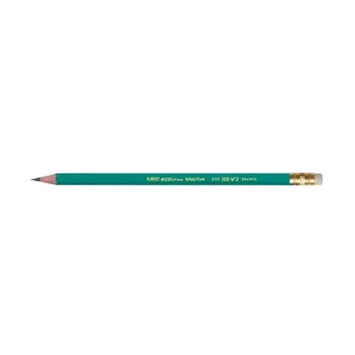 BIC Ecolution Evolution HB Matita in Resina Senza Legno con Gommino Conf 12 pz