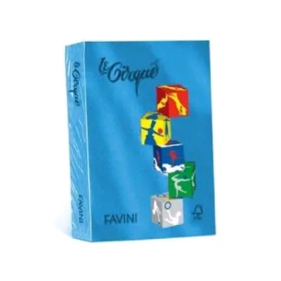 Cartotecnica Favini le Cirque Forti Risma da 500 Fogli 80 g 29.7 x 42 cm A3 Azzurro Reale