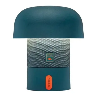 Kooduu Sensa Play Mini BY JBL Lampada LED da Tavolo Ricaricabile Speaker Bluetooth JBL Aquamarina