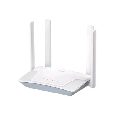 D-Link G403C/E Router 4G LTE N300 Wi-Fi 6 Switch a 3 Porte 1GBE fino a 32 Dispositivi Bianco