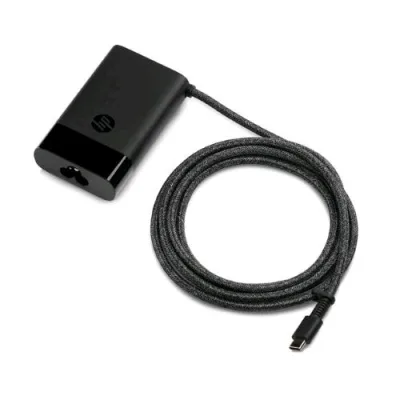 HP 671R2AA Alimentatore USB-C da 65 W Compatibile con Notebook Tablet Smartphone con Connettore USB-C Eroga 15W 27W 60W o 65W Compatto e Leggero Nero