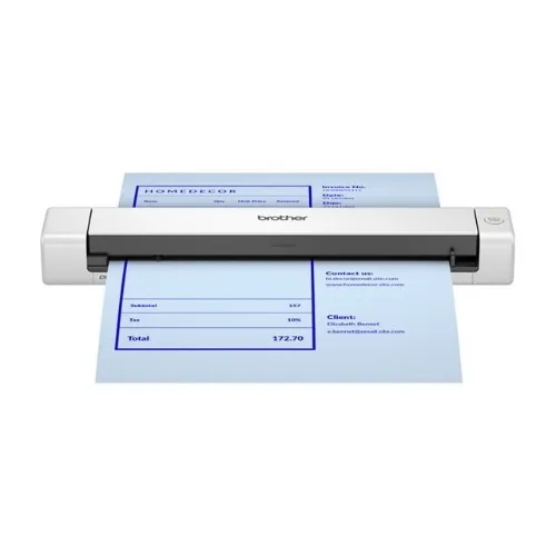 Brother DS-640E Scanner Documentale Portatile A4 600 x 600 DPI Sensore di Immagine a Contatto Cis 15PPM Autoalimentato Tramite USB-C