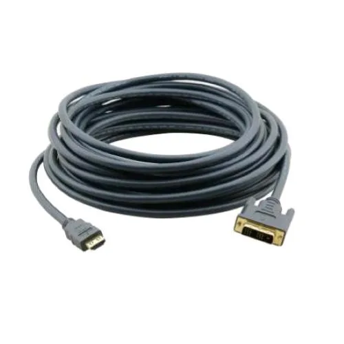 Kramer C-HM/DM-6 Cavo Prolunga da HDMI 4K2K 19 Pin Maschio a DVI-D 24+1 Pin 1.8 m Nero