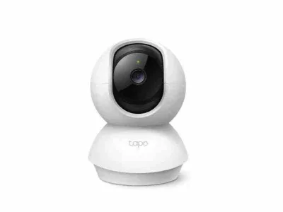 Tp-Link TC71 Home Security Pan/Tilt Telecamera di Sorveglianza 2K 3MPX 2304 x 1296 Wi-Fi 2.4GHz Audio Day & Night H264