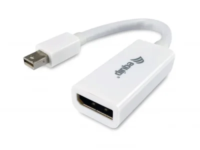 Equip Adattatore da Mini Displayport Maschio a Displayport Femmina 4K/60Hz 15cm