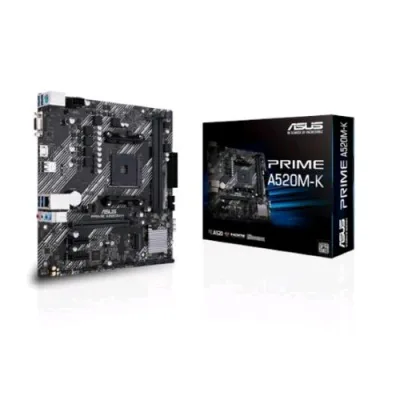 ASUS Prime A520M-K Scheda Madre Form Micro ATX Chipset AMD A520 Socket AM4