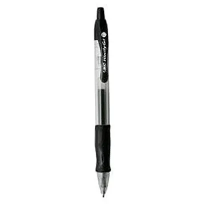 BIC Gel-Ocity Penna a Sfera Inchiostro Nero Punta Media Conf. 12 Pz.