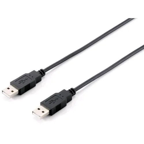Equip 128871 Cavo USB-A 2.0 Maschio/Maschio 3 m Nero