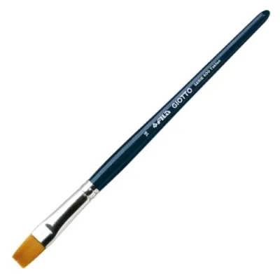 Giotto Pennelli in Sintetico Serie 600 Taklon N°16 Manico Blu Conf 12 Pz.