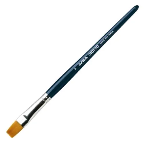 Giotto Pennelli in Sintetico Serie 600 Taklon N°16 Manico Blu Conf 12 Pz.
