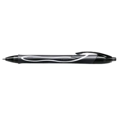 BIC Gel-Ocity Quick DRY Penna Gel Nero Punta Media Fusto Nero Conf 12 Pz.