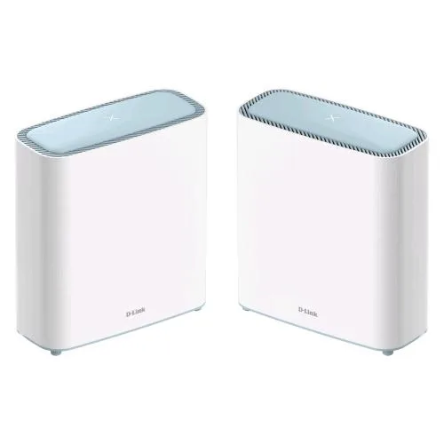 D-Link M32-2 Eagle Pro ai AX3200 Sistema Mesh con Ottimizzatore Wi-Fi 6 Dual Band del Traffico con ai Parental Control ai Porte Gigabit Mu-Mimo 1024 Qam Ofdma WPA3 (2 Dispositivi)