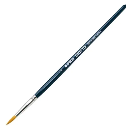 Giotto Pennello Sintetico Serie 500 Taklon N° 4 Conf 12 Pz.