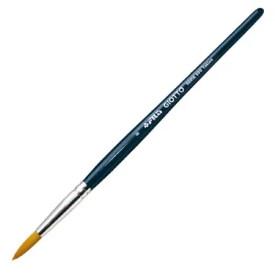Giotto Pennello Sintetico Serie 500 Taklon N° 8 Conf 12 Pz.