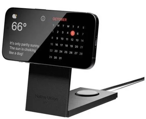 BASE WIRELESS 15W IPHONE/AIRPODS APPLE WATCH RISE 3-IN 1 QI2 NERO