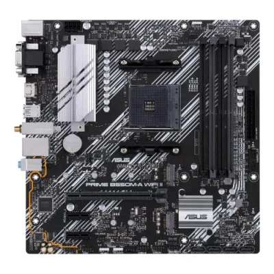 ASUS Prime B550M-A Wi-Fi 6 II AMD B550 Socket AM4 4DDR4 VGA+DVI+HDMI 2 x Pcie - 4 x SATA -M.2 Micro ATX