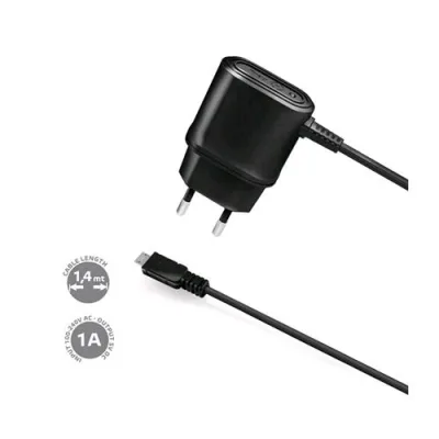 Celly Tcmicro Caricabatterie Connettore Micro USB 1A Colore Black