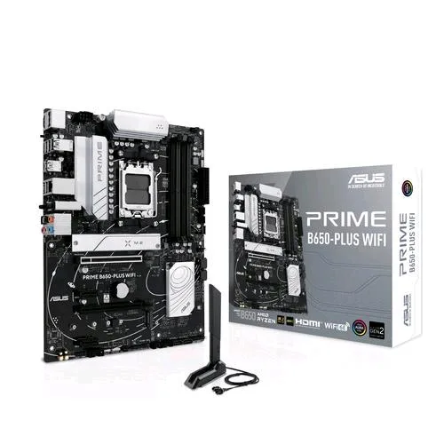 ASUS Prime B650-Plus Wi-Fi 6E AMD B650 Socket AM5 ATX