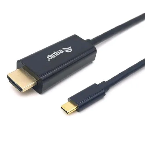 Equip Cavo Adattatore da USB-C Maschio Ad HDMI 4K/30Hz Maschio 1 m Nero